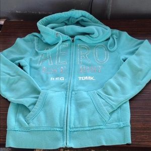 Aeropostale zip up hoodie XS